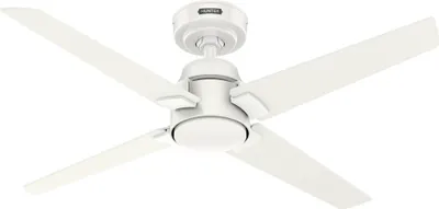 Obrázek produktu pro Stropní ventilátor s dálkovým ovládáním Cordelia White 112 cm