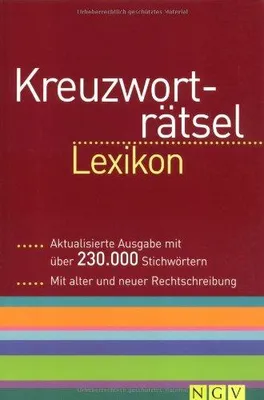 Produktbild von Kreuzworträtsel-Lexikon