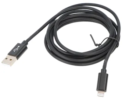 Imagen del producto de Cable de datos y carga USB-A a Lightning de Ansmann, 2 metros