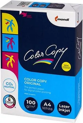 Produktbild von Mondi EA30, Kopieren, A4 (210x297 mm), 500 Blätter, 100 g/m², GreenRange, ISO 9706, EU Ecolabel, Forest Stewardship Council (FSC)