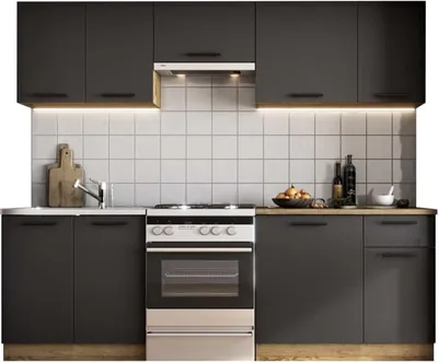 Produktbild von Modernes und geräumiges Küchenset Daria Grey