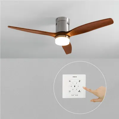 Produktbild von WIND CALM NATURAL WOOD - Leiser Deckenventilator 40W 100% Holz