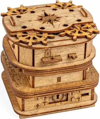 Immagine prodotto di Puzzle, Cassaforte di Davy Jones - Gioco Escape Room, iDventure