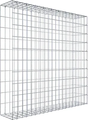 Produktbild von Anbaugabione Typ 2 100 cm x 100 cm x 20 cm, Maschenweite 5 cm x 10 cm, C-Ring