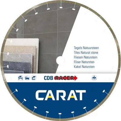 Image de Disque diamanté Carat pour carreaux / pierre naturelle CDB RACER 125 mm CDBM125300