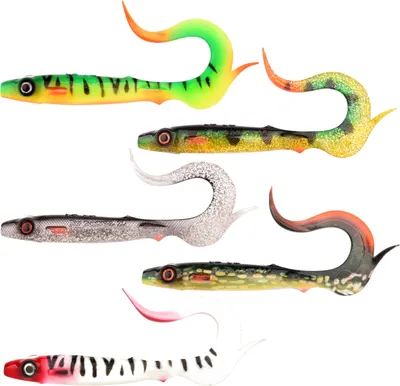 Produktbild von Spro Iris Shocktail 20cm 18,5g - Gummifisch, Farbe:Firetiger
