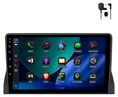 Produktbild von Android Autoradio 9 Zoll 128GB für Mercedes C-Klasse W204 (2007–2014) mit CarPlay & Android Auto Navigation & Bluetooth