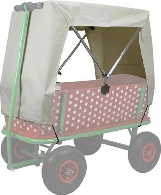 Produktbild von Sonnenverdeck für Beachtrekker Style (geeignet für div. andere Holzbollerwagen)