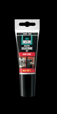 Produktbild von Bison 6301463, 60 ml, Silikondichtungsmittel, Für die Nutzung im Innenbereich geeignet, Schwarz, 1 Stück(e)