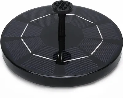 Obrázok produktu pre 4,5 V, 3,0 W, vonkajšie plávajúce solárne čerpadlo do kúpeľa pre vtáky a fontány, dekorácia do záhrady