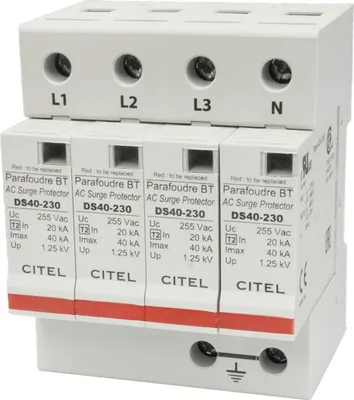 Image de Parafoudre de type 2 (C) 80/160KA 4P DS44-230