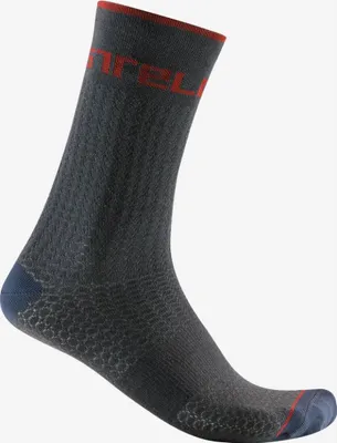 Produktbild von CASTELLI Klassische Fahrradsocken - DISTANZA 20 - Grau S-M