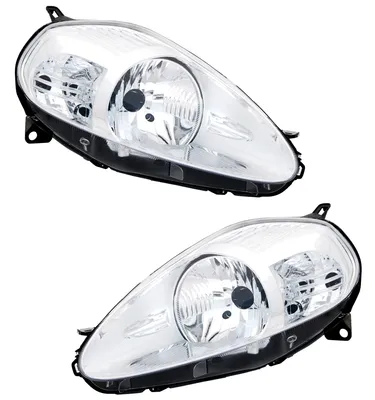 Produktbild von TYC Scheinwerfer Set für Fiat Grande Punto 199 ab 2008- Facelift Halogen LWR