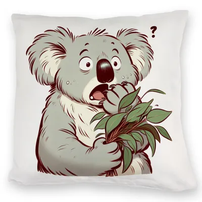 Produktbild von Koalabär Comic Kuschelkissen