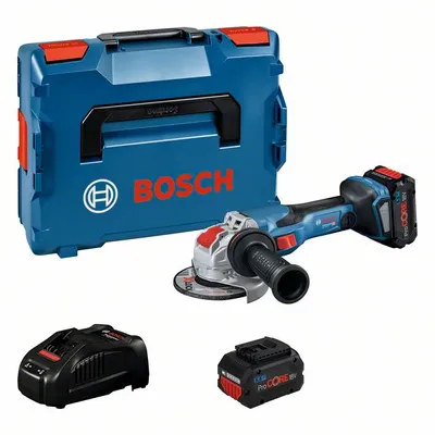 Produktbild von Bosch GWX 18V-15, 9800 RPM, 12,5 cm, Akku, 5,5 Ah, 2,3 kg, Bürstenloser Motor