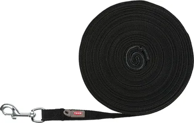Produktbild von TRIXIE Schleppleine - schwarz - 15 m/20 mm
