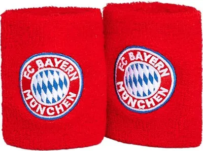 FC Bayern München Waschhandschuh 2er Set - Rot-Weiß Baumwolle