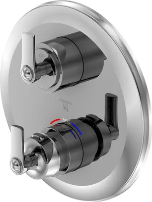 Produktbild von Steinberg Serie 350 Dusch-Wannenarmatur, Fertigmontageset, Unterputzthermostat, 2 Verbraucher, 35041333