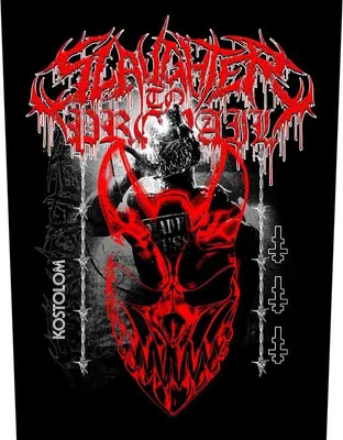 Produktbild von Slaughter To Prevail Backpatch  Demolisher schwarz Standard