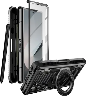 Obrázek produktu pro Supcase, ochranné pouzdro MagSafe Galaxy Z Fold6 s kroužkem Unicorn Pro Mag, černé