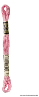 Immagine prodotto di Filo da ricamo DMC Mouline Special 117MC - 3326, 6 capi, 8 metri