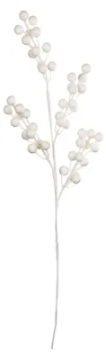 Produktbild von ASA Beerenzweig, weiß deko 66483/444