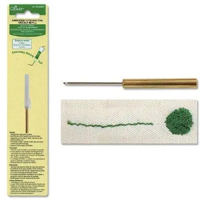 Produktbild von Clover CL8801 Ersatznadel Edelstahl Gold