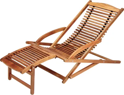 Produktbild von Casaria® Sonnenliege Klappbar mit Fußstütze abnehmbar inkl. Kissen Wetterfest Holz Gartenliege 160x70 cm Akazie Garten Liegestuhl 160kg Belastbar Balkon Liege