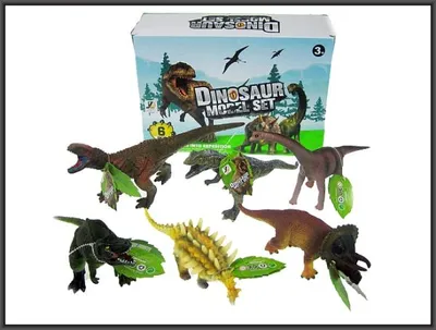 Produktbild von Dinosaurier Mit Ton 30 Cm 6 Arten 2957
