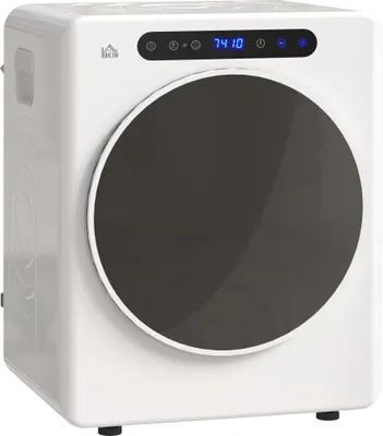Produktbild von HOMCOM Mini Ablufttrockner 5 kg Wäschetrockner mit Desinfektion, 6 Programmen