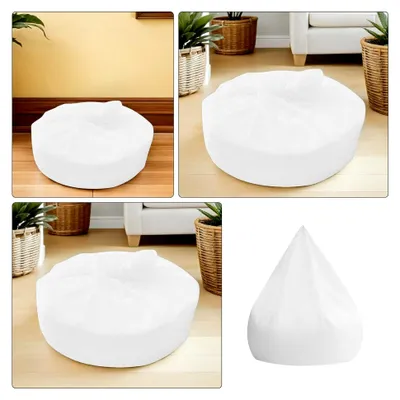 Produktbild von Innenbezug für Sitzsäcke 120x120x110cm Ersatzfutter ohne Füllung aus atmungsaktivem Netzgewebe waschbar für Wohnzimmer und Schlafzimmer