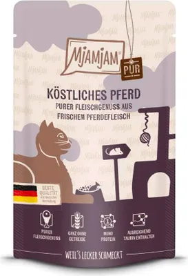 Image de Mjamjam Quetschieschie délicieux cheval pur 125gx12