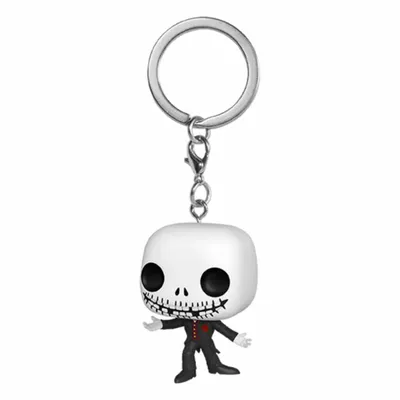 Immagine prodotto di Portachiavi Pocket POP Nightmare Before Christmas 30° anniversario Jack Skellington