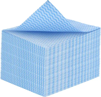 Produktbild von Reinigungstücher 42 x 38 cm, 50 Stück, blau, für Küche