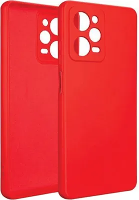 Immagine prodotto di Beline Poco X5 Pro Custodia in silicone rosso/rosso