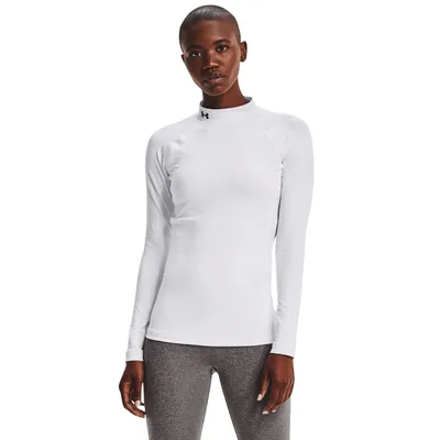 Obrázok produktu pre Under Armour ColdGear, Dospelý, Žena, Biela, Povrch základnej vrstvy, Jednofarebné, White / Black