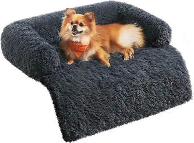 Produktbild von Hundekissen - Maß M - für kleine und mittelgroße Hunde - 80 x 75 x 16 cm - dunkelgrau - PGW221G02