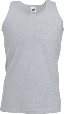 Image de Fruit Of The Loom Débardeur athlétique pour homme BC341 (S) (Gris)