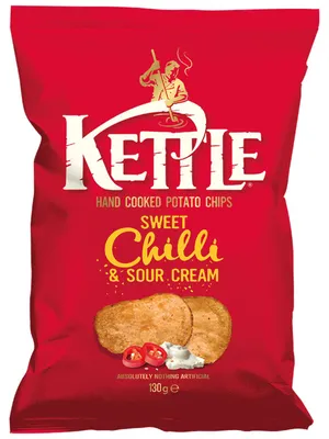 Produktbild von Kettle Chips Sweet Chilli & Sour Cream 130g