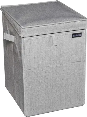 Produktbild von Brabantia 12 04 28 35l Wäschekorb Grau  Grau One Size