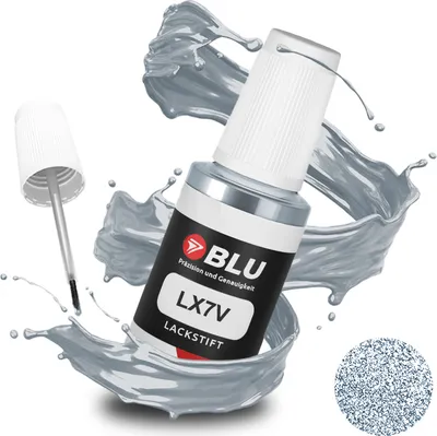 Produktbild von BLU Auto Lackstift Silber kompatibel für Volkswagen LX7V Monza Silber Metalic | Auto Lack Reparatur Ausbesserungslack