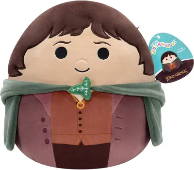 Immagine prodotto di Jazwares SQWB00313 - Squishmallows, personaggio di peluche di "Il Signore degli Anelli", Frodo Baggins, altezza 25 cm