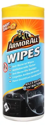 Produktbild von Armor All Wipes 24 Reinigungs-Tücher (1er Pack)