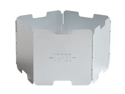 Produktbild von Vargo Aluminium Windschutz, silber
