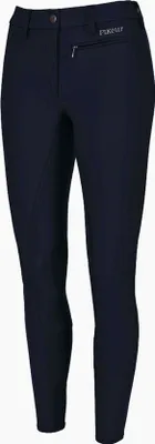 Produktbild von Pikeur Damenreithose " LUGANA STRETCH " 3/4 Mc Crown Gesäßbesatz, Micro-Power Größe - 42 Farbe - nightblue