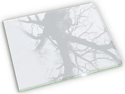 Produktbild von Untersetzer für Grabkerze Motiv Grabstein Gummifüße - 52x40 cm - Weiße Farbe