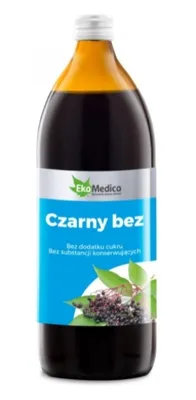 Produktbild von EkaMedica Zuckerfreier Holundersaft mit Vitamin C 1L