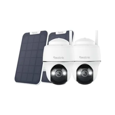 Produktbild von Reolink Argus PT Überwachungskamera, Weiß, Outdoor, PTZ 355°/140°, PIR-Personen-/Fahrzeugerkennung, Zeitraffer, Smart Home (Alexa/Google Assistant), 98 mm Ø, 112 mm H