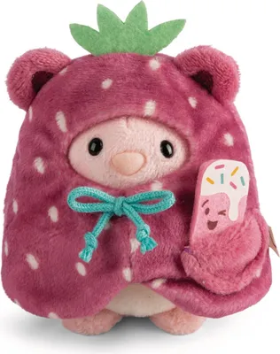 Produktbild von NICI Kuscheltier Set Hase Pibu mit Softeis u. Erdbeerkostüm in Geschenkbox
