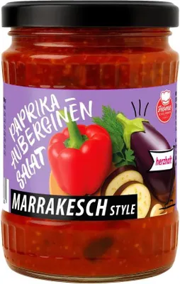Produktbild von HomeCulinar Paprika-Auberginen Salat MARRAKESCH Style 530g